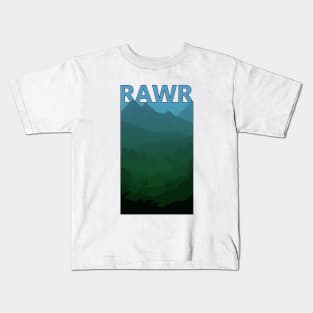 *RAWR* Dinosaurs in the wild Kids T-Shirt